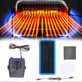 2025 30W Enkelt Solcellepanel Varmeapparat for Krystall Solcellepanel Varmeapparat, Solvarmer Tørking Oppvarming Dyrehus