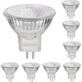 [LLC]12V 35W GU5.3 Halogen Spotlights Varmhvit Dimbar Spotlight Lamper, 8-pakning 50W Ekvivalent 50W