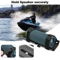 [LLC]Portable Speaker Mount for Jet Ski/Snowmobile/Boat/, Speaker Mount Metal Speaker Holder for