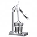 [LLC] Kraftfull manuell citruspress handpress för citron, apelsin, lime, frukt, grönsaker Silver