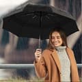 [LLC]Repel Windproof Travel Umbrella - Automatic Open & Close, Durable & Compact, Strong Fiberglass Frame, Waterproof Canopy - Ba