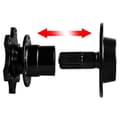 Miniatyrbild 2 av 4: [LLC]Universal snabbkopplingsadapter avtagbar rattnav Race black