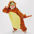 [LLC]Thw Arrival Flannel Par Tegneserie Dyre Tigger One-Piece Pyjamas Hjemmetjeneste Tigger 100
