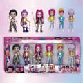 [LLC] 6 st K-POP Demon Hunters Actionfigurer - Supersöta koreanska idol-samlardockor, perfekta för dockhusaccessoarer C