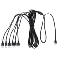 [LLC] Typ-C till Typ-C Splitterkabel Universal 1 till 6 USB C Laddningskabel för Telefon