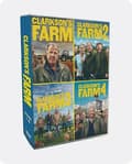 [LLC] Clarksons Farm (Säsong 1-4 DVD) 8-skivors engelsk version Box Set Ny