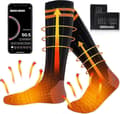 [LLC] App-Controlled Heated Socks - 5000mah Battery Powered Foot Warmers For Outdoor Use