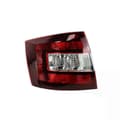 Baglygteenhed til Skoda Spaceback 2014-2019 12V ABS-materiale Black Left