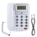 Fasttelefon med telefonsvarer, fasttelefon med nummerpresentasjon, høyttalertelefon for