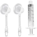 Miniatyrbillede 1 af 5: 2 stk. brystvorte aspirator korrektion amning sutning til flad inverteret tilbagetrækning