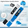 Miniatyrbillede 2 af 5: Digital PH og TDS Meter Combo, TDS EC Temperaturmåler, PPM Vandkvalitetstest Kit til Drikkevand W