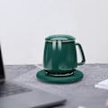 Miniatyrbilde 2 av 5: Kaffekoppvarmer til skrivebord, krusvarmer, kaffekoppvarmer for kaffe, melk og te, USB-varmeplate (grønn)
