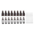 Miniatyrbillede 1 af 4: 8 stk. Værktøjsfrie Afskærmede RJ45 Cat 7 Afslutnings stik Cat7 Stik / Cat7 Connector Connectors Modulære 2