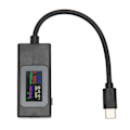 Miniatyrbild 1 av 5: USB-testare Professionell Ström Spänning Effekt Tid Exakt Mätning Dubbelriktad USB C-mätare 4?30V 0?6.5A YEMMA