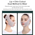 Miniatyrbilde 5 av 5: Pakke med 2 Beauty Face Sculpting Sleep Mask, V-Line Ansikts Slanke Maske, Hakestropp, Ansiktsløftbelte, Ansiktsstrammende Hudmaske, Beauty Halsmasker for