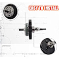 Miniatyrbilde 4 av 5: 6878 Slurekoblingsenhet med 32 Pitch 15T/17T/19T Pinjongdrevsett for Traxxas Slash 4X4/ Stampede 4X4/Rustler 4X4