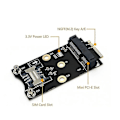 Miniatyrbillede 2 af 5: M.2 Wifi Adapter Mini Pcie Trådløst Netværkskort Til M2 Ngff Key A+e Wifi Kort Raiser Med Slot