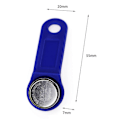 Miniatyrbild 4 av 4: 10 st Återskrivbara Rfid Touch Memory Key RW1990 Ibutton Kopieringskort Bastunyckel