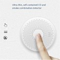 Miniatyrbillede 1 af 5: Tuya Wifi Kulilte Røgdetektor 2-i-1 Røgsensor Smart Life App Kontrol Brandalarm Sikkerhedsbeskyttelse
