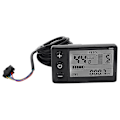 Miniatyrbillede 1 af 5: Elektrisk Cykel LCD Display, S866 LCD Display Sm Stik Elektrisk Cykel LCD Display Panel IP65 Vandtæt LCD Display Meter