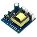 Miniatyrbillede 1 af 5: 150W Bil DC 12V til AC 110V 220V 20kHz Strøm Inverter Oplader Konverter Boost Board Højfrekvens S