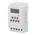 Elektronisk timerströmbrytare DIN-skena LCD Mikrodatorelektron Intelligent Controller KG316TII (AC 220V)