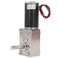 Miniatyrbild 5 av 5: Mikro DC Växelmotor Självlåsande Justerbar Hastighet Slitstark Snäckväxelmotor DC24V 18W 0-5 Vpm