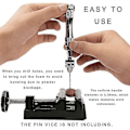 Miniatyrbillede 2 af 5: Twist Bor Set - 10 stk 0,6 mm-2,2 mm Mini Bor 2,35 Hss Mini Gravering Bor Bits Hul Dri