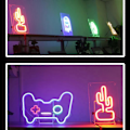 Miniatyrbild 2 av 3: Neonskylt, Deco Led Neonskylt Lampa, Neonskyltar för Väggdekor, LED Neonljus för Sovrum, Tonårspojkar, Spelrum, Bar, Födelsedag, Cool Dekoration Estetik