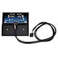 Miniatyrbillede 2 af 5: USB2.0 2 Port Floppy Drev Frontpanel - 3,5 Tommer