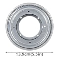 Miniatyrbilde 2 av 5: Lazy Susan Dreieskive, Lazy Susan Serveringsbrett, Galvanisert Lazy Susan, Egnet for Hotell Spisebord, Spesielt Designet for Late Mennesker