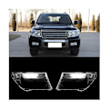 Miniatyrbillede 3 af 5: Til Land Cruiser Lc200 2008-2012 Venstre Forlygte Skal Lampeskærm Transparent Linse Dæksel Forlygte Dæksel