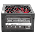 Miniatyrbilde 3 av 5: Datamaskinstrømforsyning for stasjonær PC Rød Stille Vifte ATX 24?PIN Vurdert 500W Justerbar 115/230V