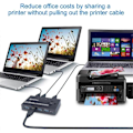 Miniatyrbild 3 av 5: USB 3.0 Switch KM Switch Selector 4 Dator Laptop PC Stationära Datorer Hub Splitter KVM för Pro Tangentbord Mus