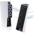Pikkukuva 1 / 5: PS5-jäähdytystuuletin LED-valolla, hiljainen tuuletin 3 tuulettimella ja ohjaimen USB-portilla, yhteensopiva PS5 Digital/disc Edition -versioiden kanssa