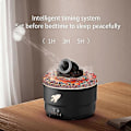 Miniatyrbillede 3 af 5: 2 STK Mini Kanon Luftfugter Aroma Diffuser med 2 Tilstande 7 Farver LED Timer og Justerbare Indstillinger Tårn Luftfugter A