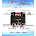 Miniatyrbillede 4 af 5: -MT21 2.1 Bluetooth 5.0 Subwoofer Forstærker Board Audio Stereo Forstærker Modul