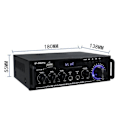 Pikkukuva 2 / 5: Vahvistin Bt 298 Pro Kotiteatterivahvistin Karaoke Kaksikanavainen Stereo Bluetooth 5.0 Maksimi 800W