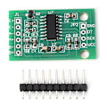 Miniatyrbild 1 av 3: 5 st HX711 Dubbelkanal 24 Bit Vägning Sensor Hög Noggrannhet Trycksensor Modul Tillbehör YEMAA