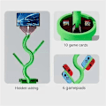 Miniatyrbillede 5 af 5: Til Switch Stand Opbevaringsholder Ns Mad Blomst Organizer Rack Opladningsstand Desktop Ornament Legetøj A