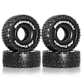 Pikkukuva 2 / 5: 4 kpl 120 mm 1,9 tuuman kumirengassarja 1/10 RC Crawler -autoihin TRX4, D90 Axial SCX10 II III