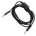 Miniatyrbilde 3 av 5: Gaming Headset Lydkabel Hodetelefoner Erstatningskabel med Stillekontrollbryter for Logitech for ASTRO A10 A40 A40 TR Svart