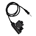 Miniatyrbillede 3 af 5: Til Yaesu Vertex U94 PTT Headset Adapter til VX-6R, VX-7R, FT-270