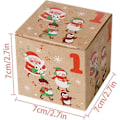 Miniatyrbillede 3 af 5: Fyld Din Egen Julekalender, Julekalenderæsker, Tom Julekalender