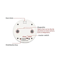 Miniatyrbild 4 av 5: Tuya Wifi Temperatursensor Tråd Digital Smartlife Termometer Rum Vatten Pool Termostat Alarm EU