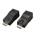 Miniatyrbild 2 av 5: 4K 3D HDMI-kompatibel 1.4 30M Extender till RJ45 över Cat 5e/6 Nätverk LAN Ethernet Adapter
