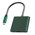 Miniatyrbild 1 av 5: Konverterkabel Hög Upplösning Snabb Överföring Plug Play 4K Typ-C till HDMI-kompatibel Videoadapterkabel för Monitor