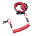 Miniatyrbillede 3 af 4: Bådstødssikkerhedslåsekabel Ew2-68348-00-00 Tether Cord Passer Til Yamaha Waveblaster Waverunner Fx140 Waveraider