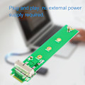Miniatyrbilde 3 av 5: SSD-adapter 12+16-pin direkte tilkobling Datatilbehør Trådløs SSD til M.2 NGFF adapterkort for Macbook 2013/2014/2015
