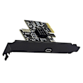 Miniatyrbild 3 av 4: Tilläggskort PCI Express X2 till Typ-E + Typ-C Expansionskort USB3.2 GEN2 10Gbps ASM3142 Chip PCI-E